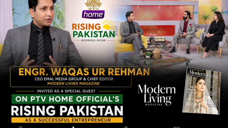 EMAL Media Group’s CEO Featured as Special Guest on Pakistan’s National Television