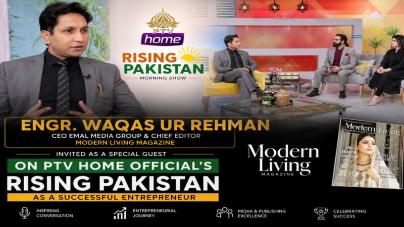 EMAL Media Group’s CEO Featured as Special Guest on Pakistan’s National Television
